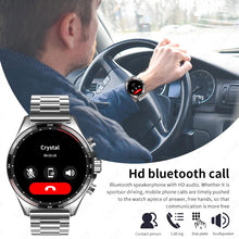 Load image into Gallery viewer, LIGE New GPS Smart Watch Men Outdoor Compass Sport Fitness Bracelet Bluetooth Call Clock Waterproof NFC Steel Smartwatch For Men