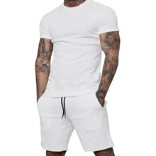 Load image into Gallery viewer, 2025 boutique men's shorts suit 2 piece clothing fashion summer casual sportswear and shorts suit