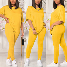 Load image into Gallery viewer, Women's Casual 2 Piece Outfits 2024 Sweatshirt and Sweatpant Jogger Sets Tracksuits