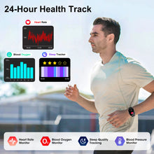 Load image into Gallery viewer, Karchilor 2024 Smart Watches For Men 2.01-inch curved screen Bluetooth call IP68 sports and fitness waterproof smartwatch
