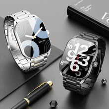 Load image into Gallery viewer, Karchilor 2024 Smart Watches For Men 2.01-inch curved screen Bluetooth call IP68 sports and fitness waterproof smartwatch
