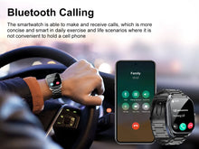 Load image into Gallery viewer, Karchilor 2024 Smart Watches For Men 2.01-inch curved screen Bluetooth call IP68 sports and fitness waterproof smartwatch
