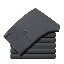 Load image into Gallery viewer, DILEMO Trousers Non-ironing Wrinkle Free New Brand Casual Elastic Long Men Pants Business Straight Fashion Men&#39;s Clothing
