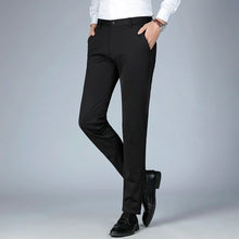 Load image into Gallery viewer, DILEMO Trousers Non-ironing Wrinkle Free New Brand Casual Elastic Long Men Pants Business Straight Fashion Men&#39;s Clothing
