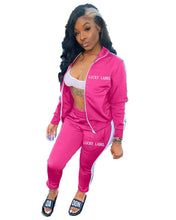 Load image into Gallery viewer, womens fall fashion 2022 lucky label two piece pants set sweat suits women

