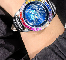 Load image into Gallery viewer, 2024 New Arrival Celestial Star Watch Men Pure Mechanical Watch Automatic Cut Out Waterproof Watch Wormhole Rainbow Spring
