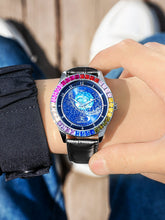 Load image into Gallery viewer, 2024 New Arrival Celestial Star Watch Men Pure Mechanical Watch Automatic Cut Out Waterproof Watch Wormhole Rainbow Spring
