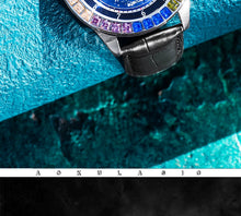 Load image into Gallery viewer, 2024 New Arrival Celestial Star Watch Men Pure Mechanical Watch Automatic Cut Out Waterproof Watch Wormhole Rainbow Spring
