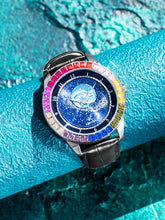 Load image into Gallery viewer, 2024 New Arrival Celestial Star Watch Men Pure Mechanical Watch Automatic Cut Out Waterproof Watch Wormhole Rainbow Spring
