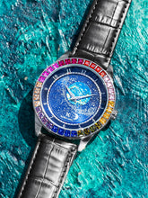 Load image into Gallery viewer, 2024 New Arrival Celestial Star Watch Men Pure Mechanical Watch Automatic Cut Out Waterproof Watch Wormhole Rainbow Spring
