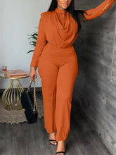 Load image into Gallery viewer, Sexy Off Waist Long Sleeve Shirt Trousers Office Lady Spring Summer Fashion Elegant Solid Pants Two Piece Set Women Outfit 2023
