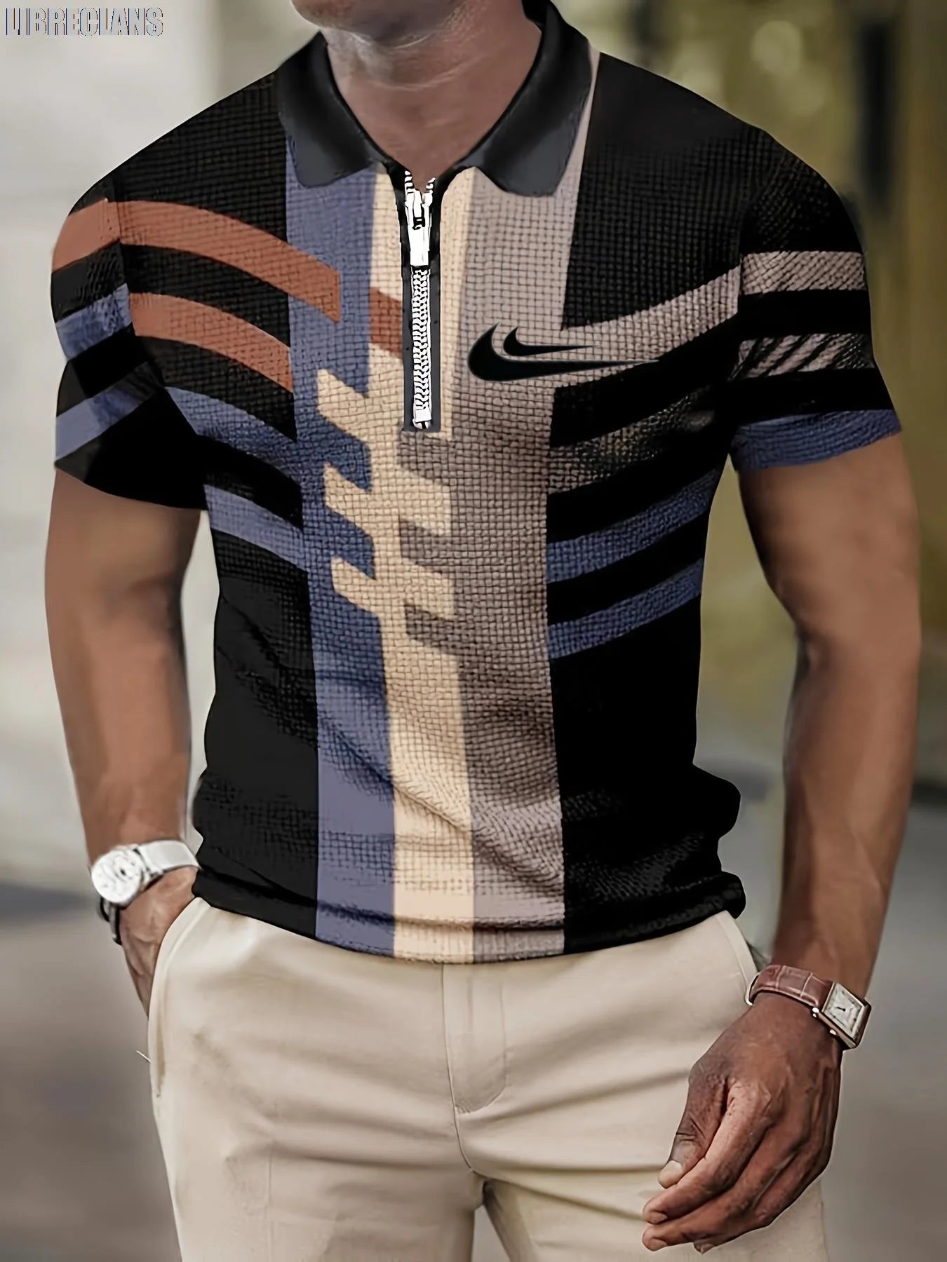 2025 New Hot Selling Sport Men's Polo Shirt Short Sleeved Comfortable, Lightweight, Sweat Absorbing, Breathable and Casual