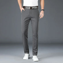 Load image into Gallery viewer, 2024 Men&#39;s Spring Summer Fashion Business Casual Long Pants Suit Pants Male Elastic Straight Formal Trousers Plus Big Size 30-40
