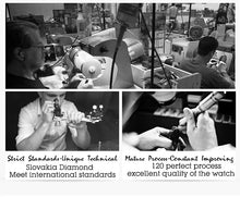 Load image into Gallery viewer, Luxury Gold Watches Men Brand MISSFOX Fashion Hip Hop lce Diamond Sun Pattern Literal Quartz Wristwatch Male Dropshipping Hot
