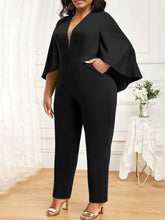 Load image into Gallery viewer, Jumpsuits for Women Autumn Batwing Sleeves Jumpsuit Ladies Elegant Office Formal Plus Size Sexy Jumpsuit Wholesale Dropshipping
