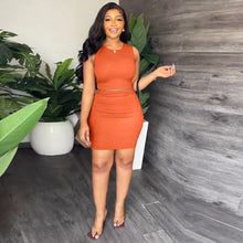 Load image into Gallery viewer, dress sets two piece set for women summer outfits for women 2023 birthday outfits woman 2 piece sets short set wholesale clothes
