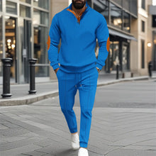 Load image into Gallery viewer, 2025 New Trend Sports 2-piece Set Simple Fashion West Coast Breathable Business Casual temperament Men Spring And Autumn 2-piece
