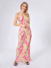 Load image into Gallery viewer, Elegant Floral Print Maxi Dress with Off Shoulder Design and Sleeveless Silhouette for Women s Evening Wear
