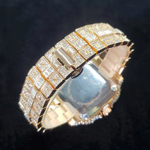 Load image into Gallery viewer, 2025 New Luxury Diamond Watch Men Fashion Iced Out Square Colorful Number Watches Hip Hop Bling Jewelry Reloj Hombre for Party
