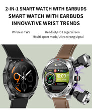 Load image into Gallery viewer, New T95 Smart Watch TWS 2-in-1 Bluetooth Earphones With Built-in Speaker HIFI 9D Sound Quality Health And Exercise Monitoring
