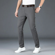Load image into Gallery viewer, 2024 Men&#39;s Spring Summer Fashion Business Casual Long Pants Suit Pants Male Elastic Straight Formal Trousers Plus Big Size 30-40
