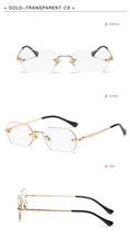 Load image into Gallery viewer, Vintage Rimless Polygon Sunglasses Women Men Luxury Brand Designer Popular Travel Small Frame Sun Glasses Ladies
