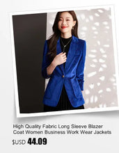 Load image into Gallery viewer, High Quality Fabric Women Formal Business Suits with Pants and Jackets Coat OL Style Elegant Professional Pantsuits Trousers Set
