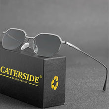 Load image into Gallery viewer, Caterside New Retro Small Frame Sunglasses Men&#39;s Polygonal Lenses Sun Glasses Women Business Travel Party Eyewear Summer Style
