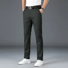 Load image into Gallery viewer, 2024 Men&#39;s Spring Summer Fashion Business Casual Long Pants Suit Pants Male Elastic Straight Formal Trousers Plus Big Size 30-40
