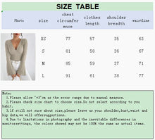 Load image into Gallery viewer, Women&#39;s Fall and Winter Long-sleeved Tops, V-neck Sexy Slim Striped Women&#39;s Tops, Long-sleeved T-shirt Knitted Bottoming Shirt
