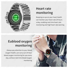 Load image into Gallery viewer, LIGE New GPS Smart Watch Men Outdoor Compass Sport Fitness Bracelet Bluetooth Call Clock Waterproof NFC Steel Smartwatch For Men
