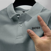 Load image into Gallery viewer, Men's Short Sleeve Polo Shirt, Quick Dry, Breathable, Casual, Stylish, Business, Sports, Summer, High, New, 2025
