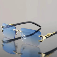 Load image into Gallery viewer, 1 PC Fashionable Women Men Sunglasses Frameless Rectangular Personalized Sunglasses for Daily Life Vintage Sun Glasses
