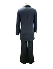 Load image into Gallery viewer, Autumn Winter 2 Piece Outfits for Women Blazer Jackets High Waisted Straight Leg Pants Suits Set Business Casual Office
