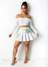 Load image into Gallery viewer, two piece set for women summer outfits for women 2023 2 piece sets woman outfit skirts  sets woman 2 pieces  vacation outfits
