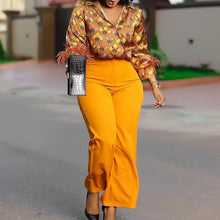 Load image into Gallery viewer, 2 Piece Women Sets 2025 New Arrival Plus Size Spring Summer Matching Sets Print Two Pieces Sets Top Pants Suits Outfits Clothing
