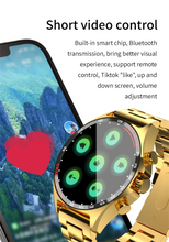 Load image into Gallery viewer, LIGE New GPS Smart Watch Men Outdoor Compass Sport Fitness Bracelet Bluetooth Call Clock Waterproof NFC Steel Smartwatch For Men
