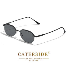 Load image into Gallery viewer, Caterside New Retro Small Frame Sunglasses Men&#39;s Polygonal Lenses Sun Glasses Women Business Travel Party Eyewear Summer Style
