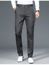 Load image into Gallery viewer, 5 Colors Men&#39;s Business Casual Pants Autumn New Anti-wrinkle Stretch Straight Soft Trousers Fashion Formal Male Clothing
