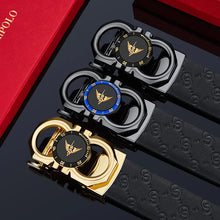 Load image into Gallery viewer, Men&#39;s formal automatic buckle belt casual and personalized belt fashionable and versatile high-end belt
