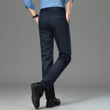 Load image into Gallery viewer, 5 Colors Men&#39;s Business Casual Pants Autumn New Anti-wrinkle Stretch Straight Soft Trousers Fashion Formal Male Clothing
