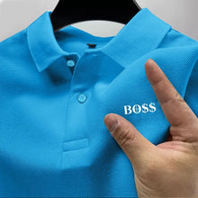 Load image into Gallery viewer, Men's Short Sleeve Polo Shirt, Quick Dry, Breathable, Casual, Stylish, Business, Sports, Summer, High, New, 2025
