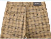Load image into Gallery viewer, Luxury Brand Men&#39;s Stripe Plaid Casual Pants Men Army Green Four Seasons High Quality Business Trousers Men&#39;s Slim Straight Pant

