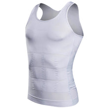 Load image into Gallery viewer, Men&#39;s Compression Body Shaper Tank Top, Slimming Vest Abs Abdomen Slim Gym Workout Tummy Control Compression Tank Top Shapewear

