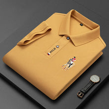 Load image into Gallery viewer, Paul Brand Genuine T-shirt Men's Short Sleeved Polo Shirt Summer High-end Embroidery Lapel T-shirt Trend
