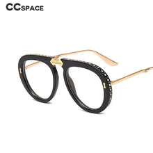 Load image into Gallery viewer, 46838 Foldable Retro Diamond Sunglasses Men Women Fashion Shades UV400 Vintage Glasses
