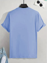 Load image into Gallery viewer, Men&#39;s summer 100 cotton fashionable casual loose plus size MILANO ITALIA pattern printed sports round neck short sleeved T-shirt
