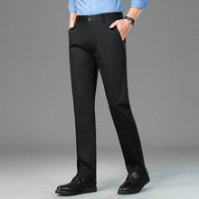 Load image into Gallery viewer, 5 Colors Men&#39;s Business Casual Pants Autumn New Anti-wrinkle Stretch Straight Soft Trousers Fashion Formal Male Clothing
