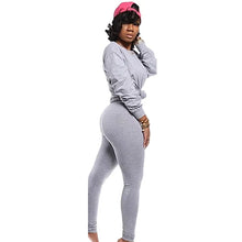 Load image into Gallery viewer, two piece set women 2 piece set stacked leggings clothes for women outfits stacked pants tracksuit female fall clothes

