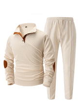 Load image into Gallery viewer, 2025 New Trend Sports 2-piece Set Simple Fashion West Coast Breathable Business Casual temperament Men Spring And Autumn 2-piece
